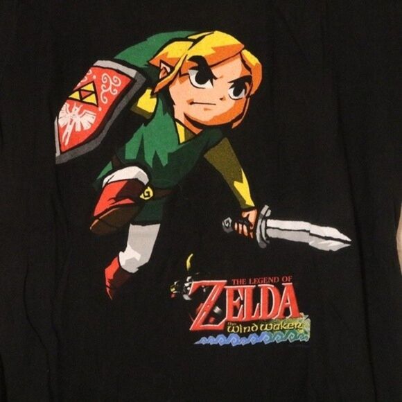 Legend of Zelda Wind Waker Shirt Small - Picture 2 of 3